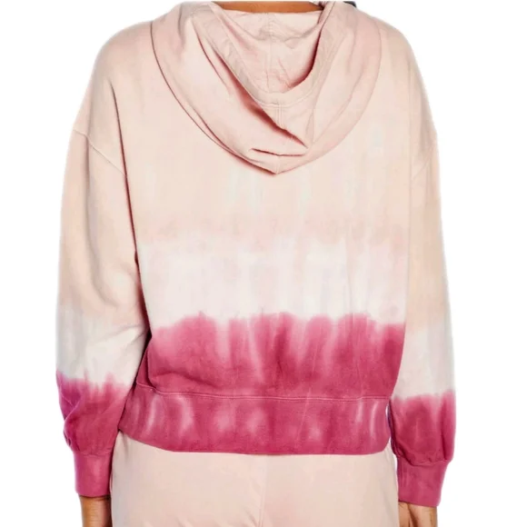 NWT Wildfox Set Womens Pink Gradient Tie Dye Olivia Hoodie & Joggers Set - Picture 5 of 15